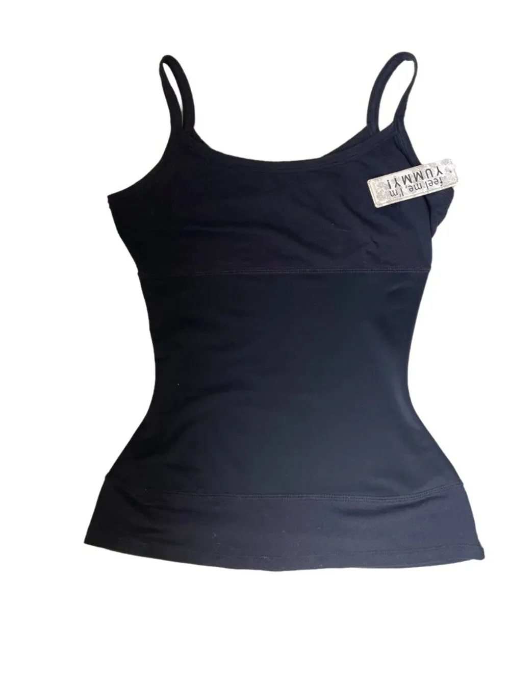NWT YUMMIE TUMMIE Briana Original Long Black Tank Shapewear S